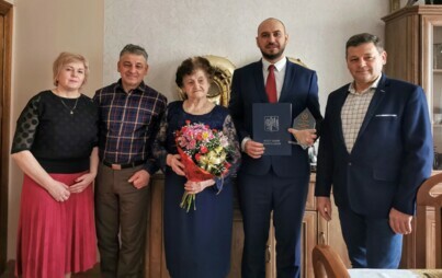 Zdjęcie do 9️0. urodziny Pani Haliny Bilskiej