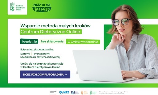 Zdjęcie do Bezpłatne konsultacje online - Centrum Dietetyczne