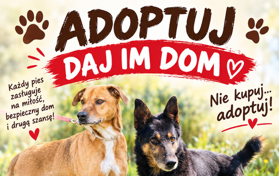 Adopcja psów z Gminy Damasławek